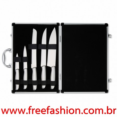 10081B Kit Facas 5 Peças