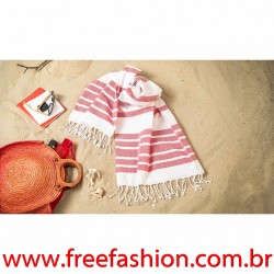 99159 MALLORCA. Toalha de praia em algodão (70% reciclado) e poliéster (30% reciclado) (180 g/m²)