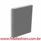 CAD437 Caderno planner capa em PU