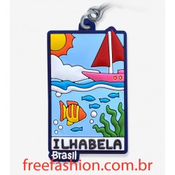 0001 CHAVEIROS PERSONALIZADOS EMBORRACHADOS