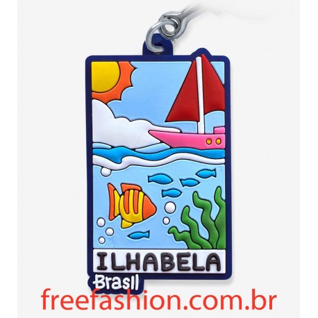 0001 CHAVEIROS PERSONALIZADOS EMBORRACHADOS