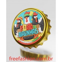 0004 ABRIDOR DE GARRAFA IMÃ DE GELADEIRA EMBORRACHADO