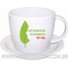 008- XÍCARA PORCELANA JUMBO COM PÍRES