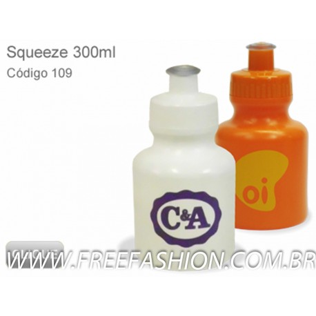 109 SQUEEZE ATÓXICO PLÁSTICO VIRGEM 300 ML