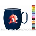 CANECA DE ALUMÍNIO COLORIDA SEM IMPRESSÃO