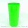 0320 Long Drink Economico 320 ML Verde Fluor Solido